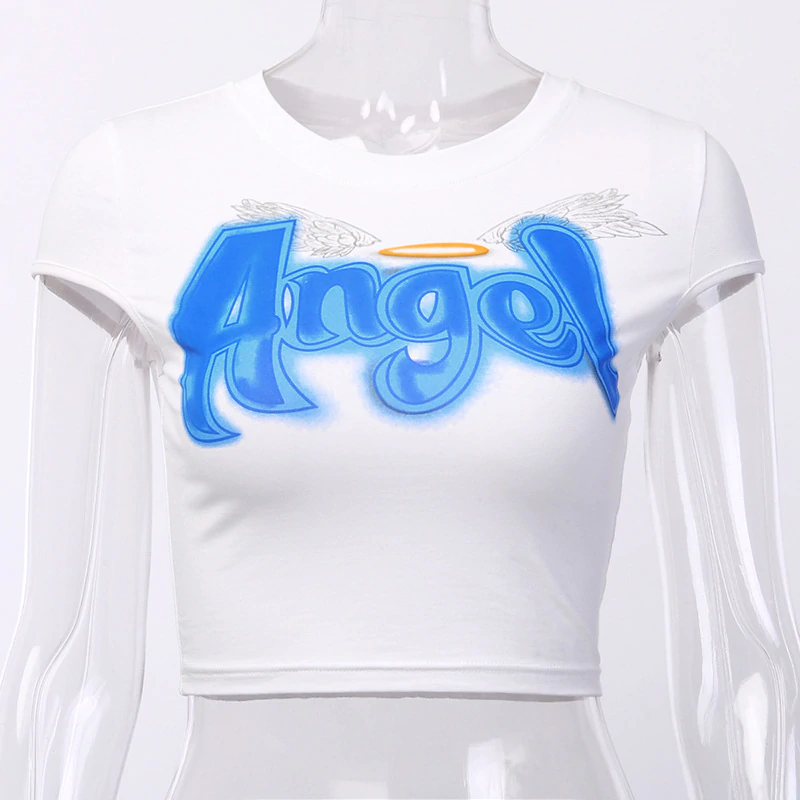 airbrush angel shirt