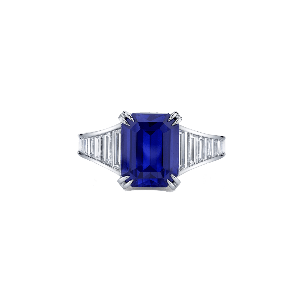 Sapphire and Diamond Dore Ring