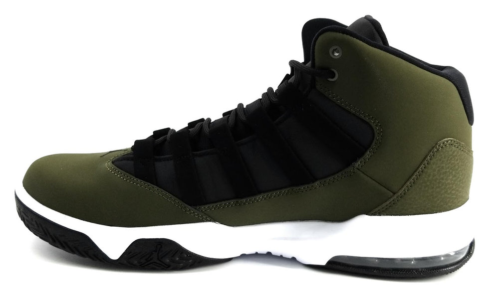 jordan max aura olive canvas