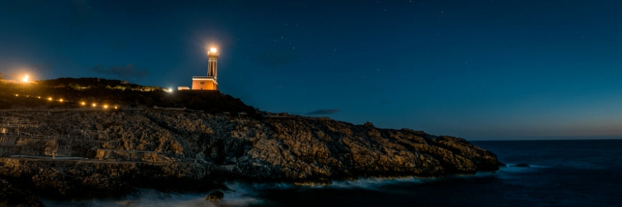 Faro Anacapri di notte