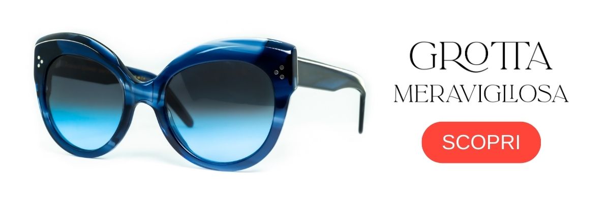 Scopri gli occhiali Cimmino Lab Grotta Meravigliosa nel colore Blu Bio