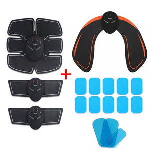 Abdominal Muscle Stimulator Hip Trainer Toner Abs EMS Fitness Training Gear Machine Home Gym Weight Loss Body Slimming Machine