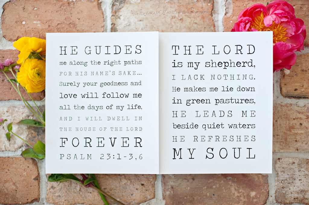 Psalm 231 6 Fully Alive Designs