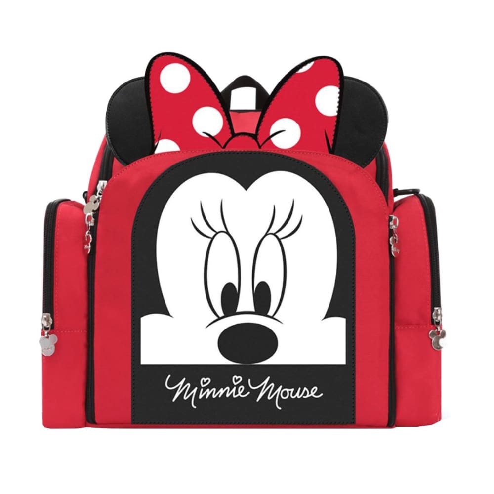 Disney MultiFunctional Mickey Minnie Mouse Baby Backpack Diaper Bag & Travel Booster High Chair ...