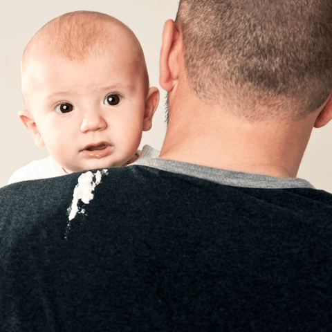 baby spit up after feeding