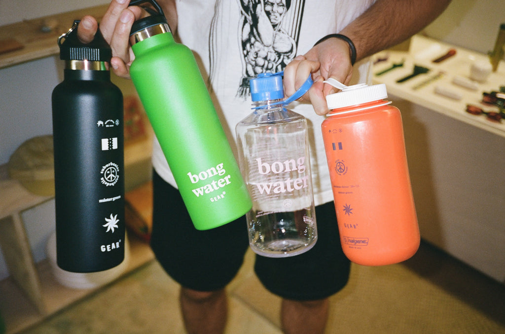 'Bong Water' Nalgene Bottles by Mister Green