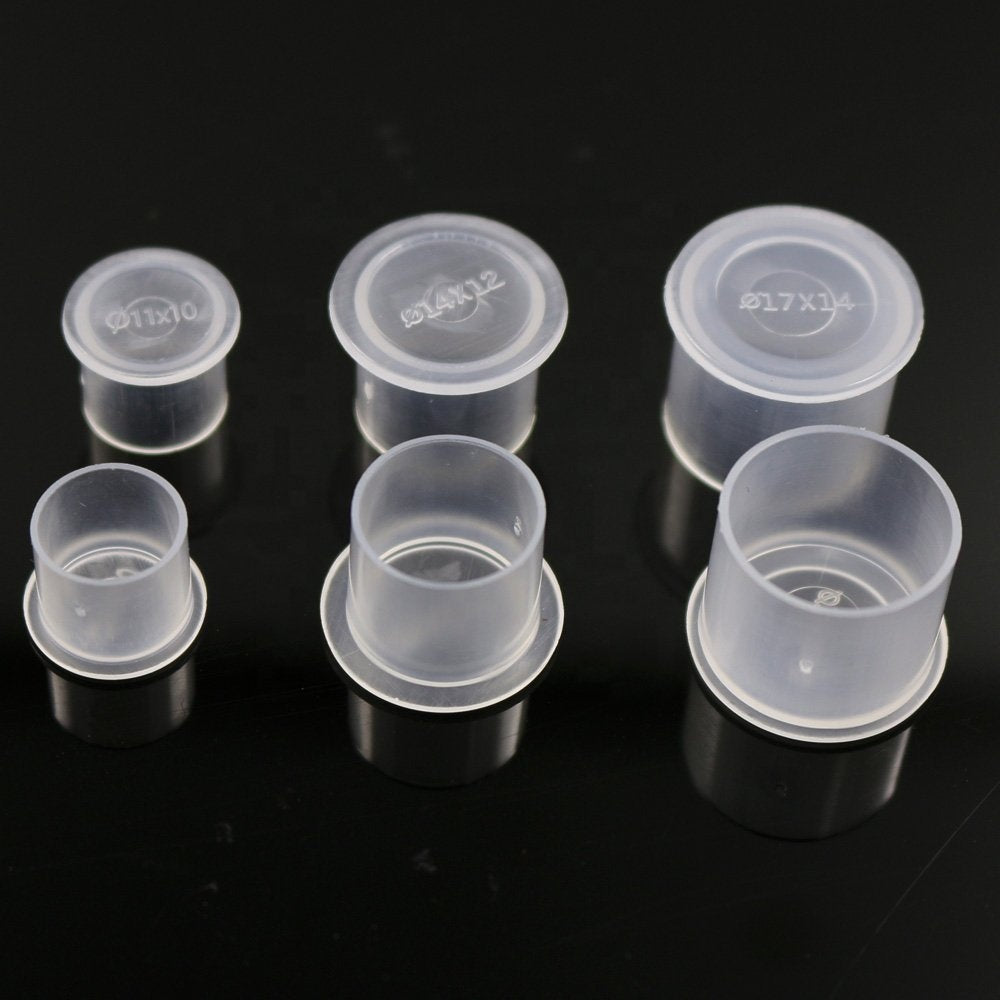 Tattoo Ink Cups 100pcs Plastic Disposable Microblading Ink Cup Tattoo  Pigment Ink Caps For Permanent Makeup Pigment Clear Holder  Tattoo  Accesories  AliExpress