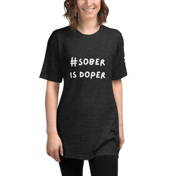 Sober is Doper Unisex Tri-Blend Track Shirt – Sober Is Dope