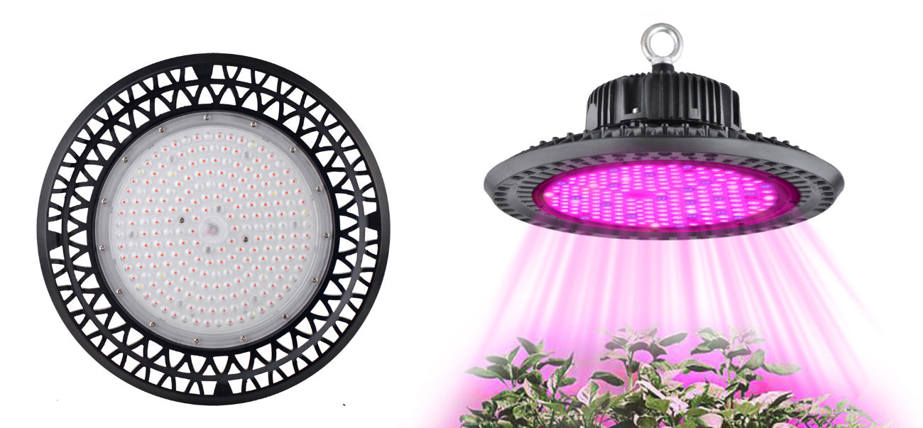 Lampe LED UFO 130W pour la croissance des plantes à l'intérieur