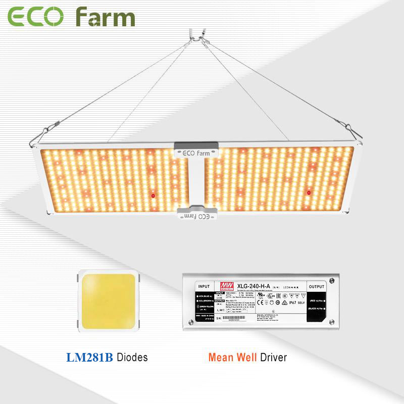ECO Farm 100/220/460/660W Quantum Samsung LM281B Chips -