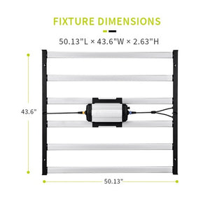 flexstar 645w pro led grow light