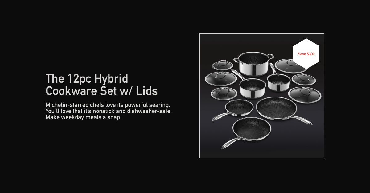 12 HexClad Hybrid Pan — Default Title