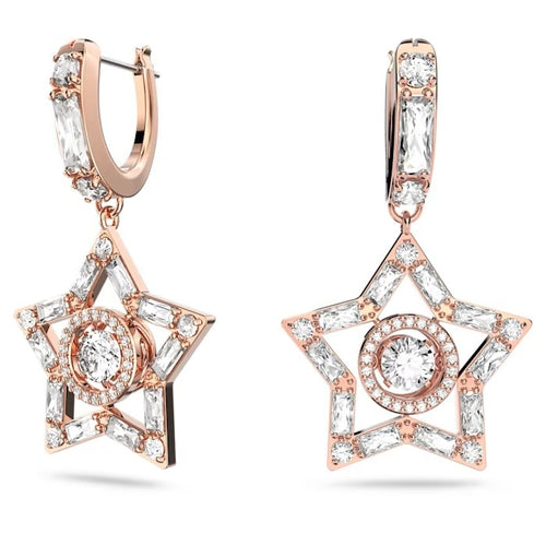 Amazon.com: SWAROVSKI Millenia earrings, Circle, Clear, Rhodium Finish :  Clothing, Shoes & Jewelry