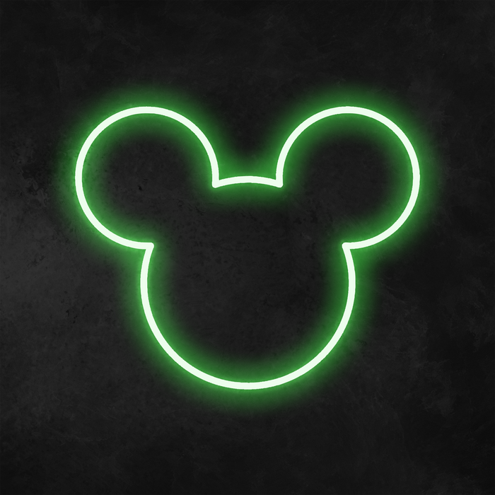 disney mickey mouse neon light