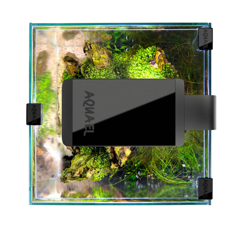 Nano-Aquarium ShrimpSet Smart Day & Night 10 Noir AQUAEL - 10L