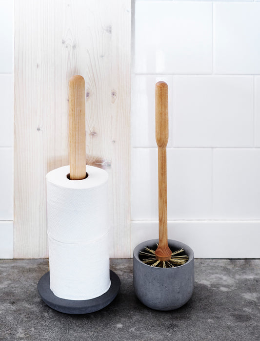 Concrete Toilet Brush Set – Schoolhouse