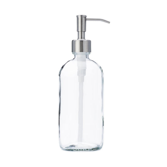 Clear Glass Reusable Spray Bottle 16oz – Kaaterskill Market