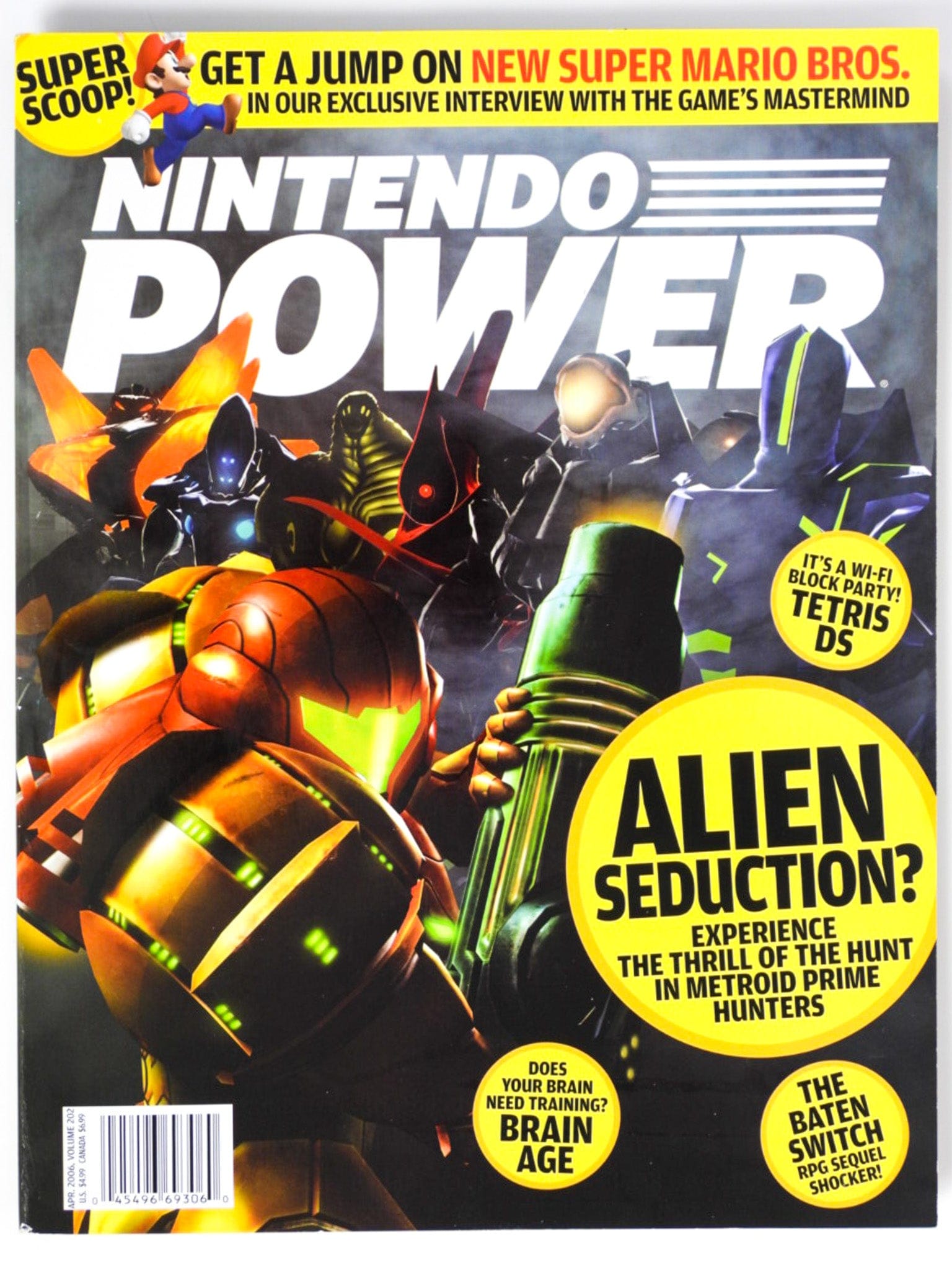 Metroid Prime Hunters Volume 202 Nintendo Power Magazines Retromtl 7113