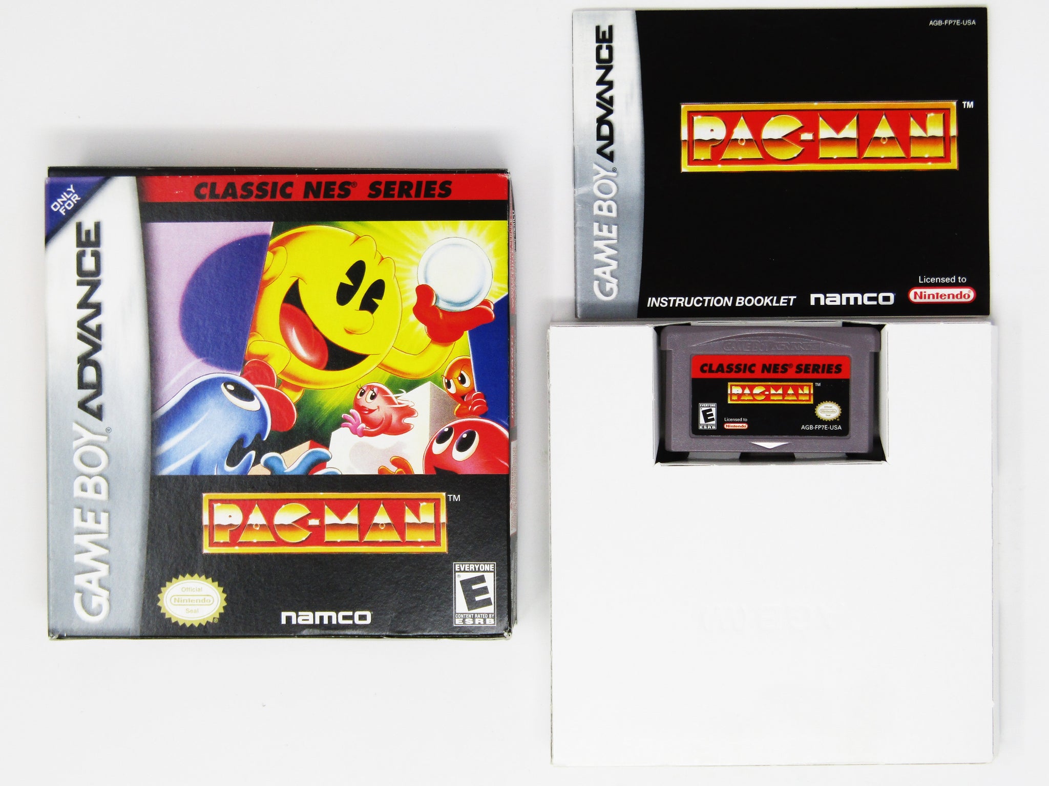 Pac Man Classic Nes Series Game Boy Advance Gba Retromtl 0566