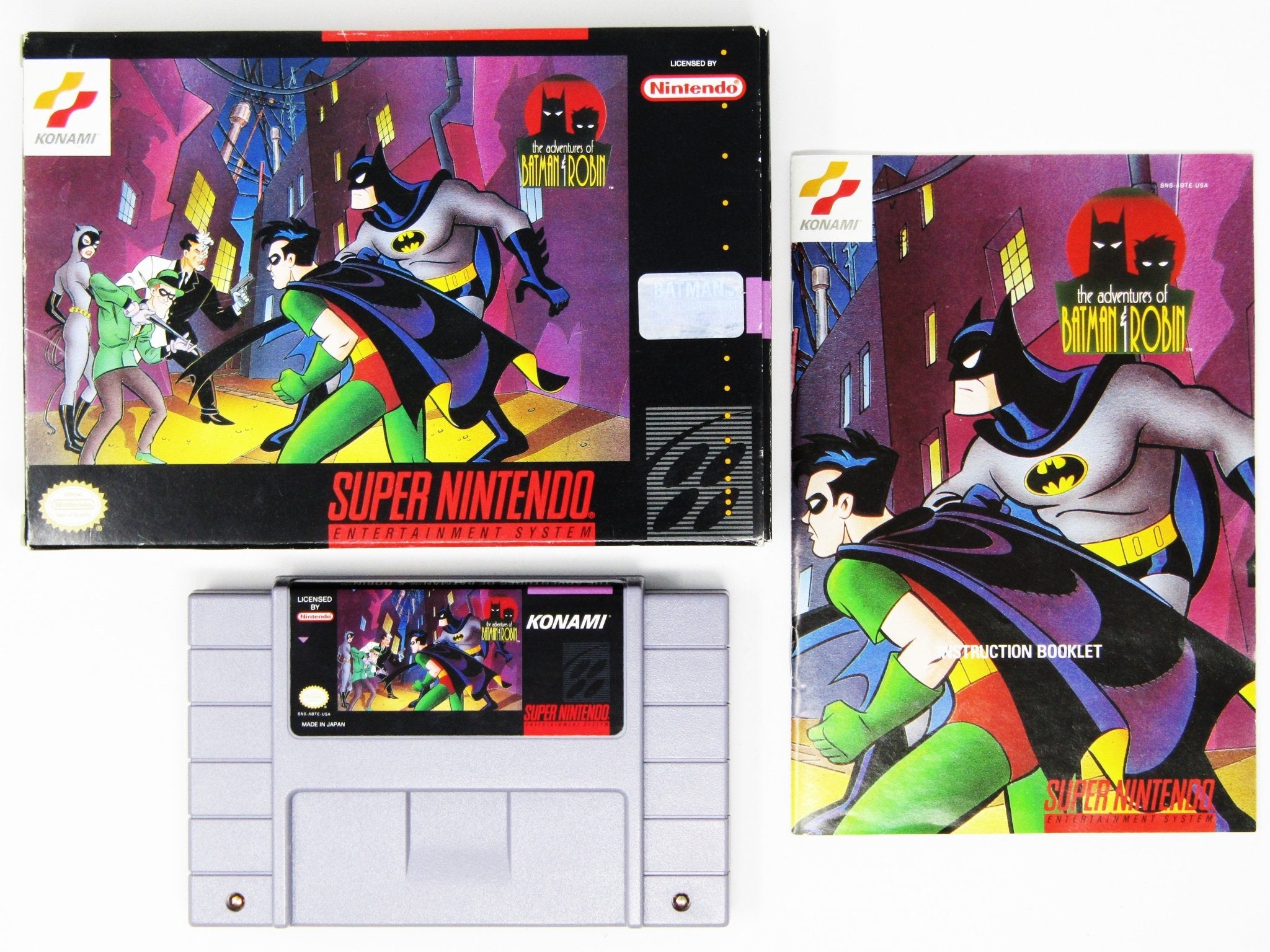 Adventures Of Batman And Robin (Super Nintendo / SNES) – RetroMTL