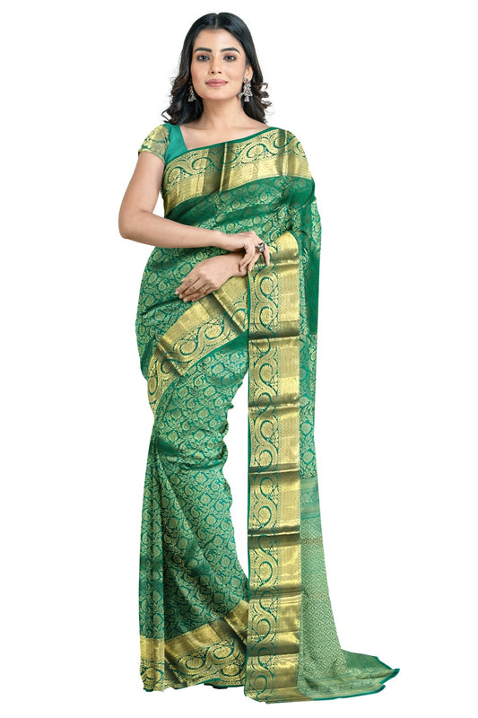 Woven Art Silk Saree in Wine : SSKT524