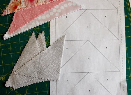 Paper Pieced Flying Geese