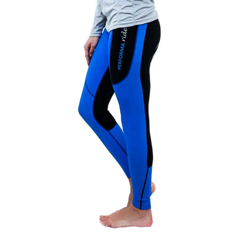 Youth Thermal Contrast Riding Tights - excelequine