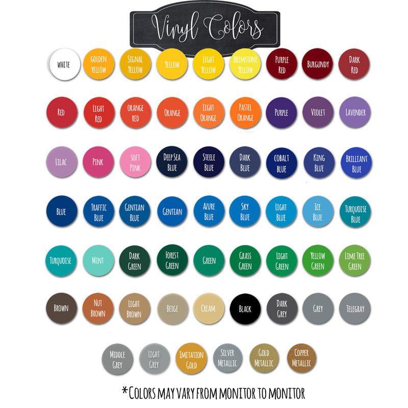 oracal 651 color chart 2018