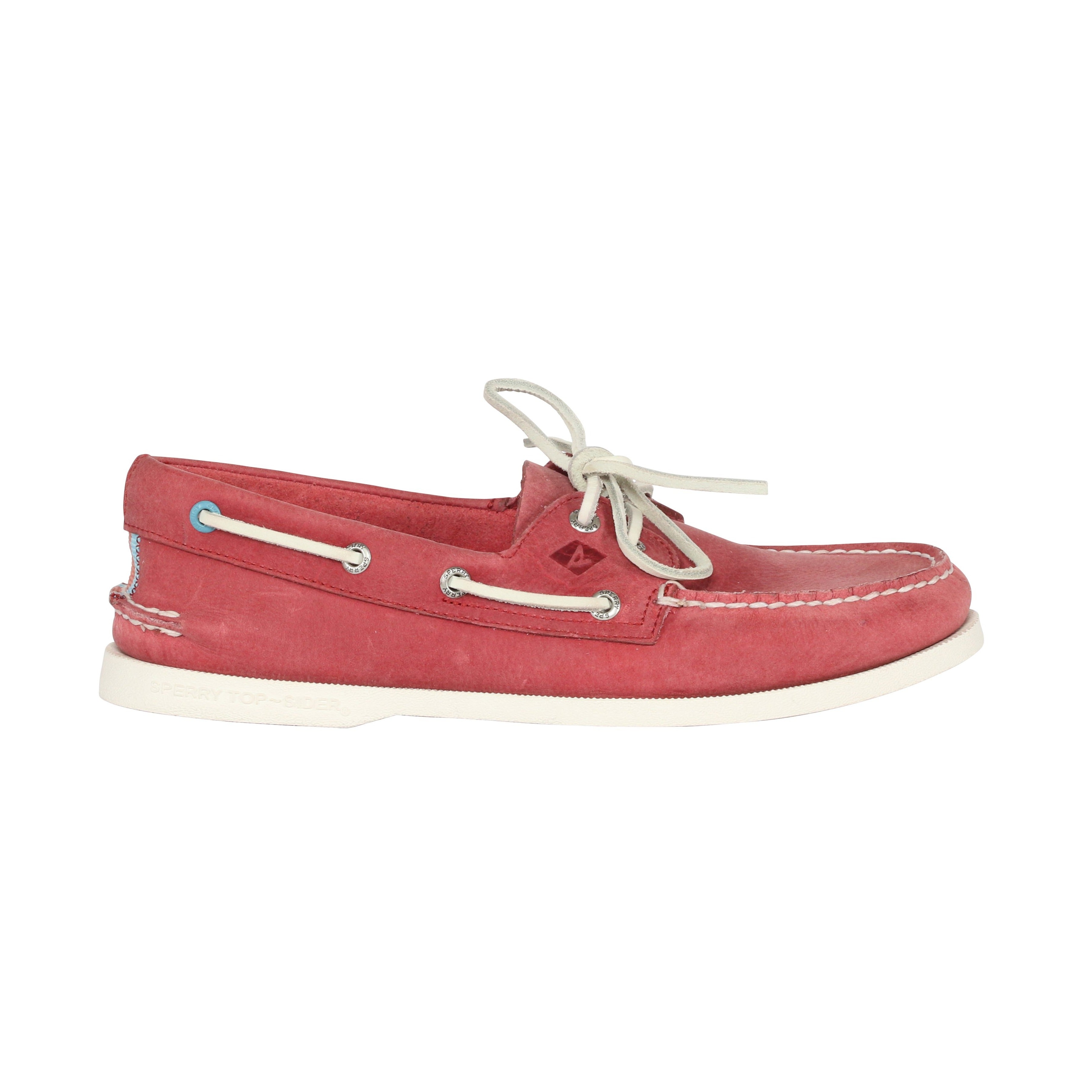 red sperry shoes