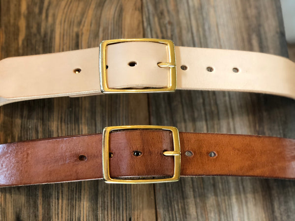 Sand Basic Thick Genuine Leather Belt