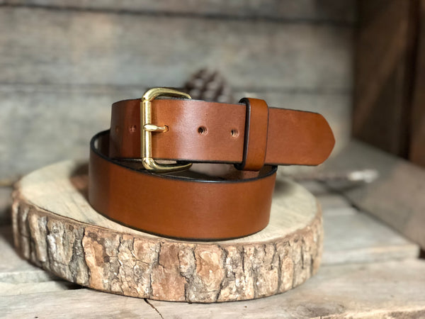 Women's Medium Brown 1.5 Leather Belt