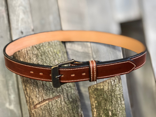 XW Leather Belt in Veg Tan (X-Wide 1.75) 40