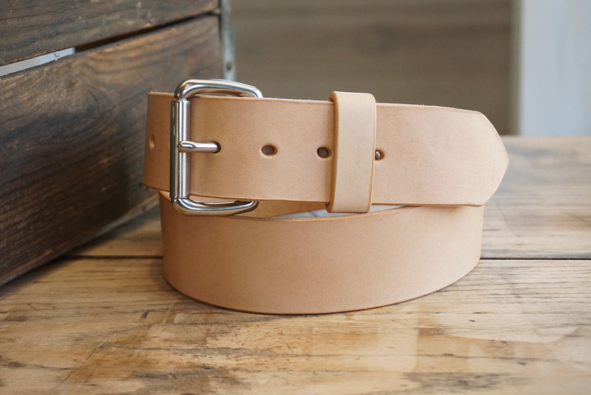 Leather Belt Wide Natural Vegetable Tanned Leather Belt 1 3 4 Width   Image Cff57daf 2b72 417a 8302 67d68ce8df4c 1200x1200 