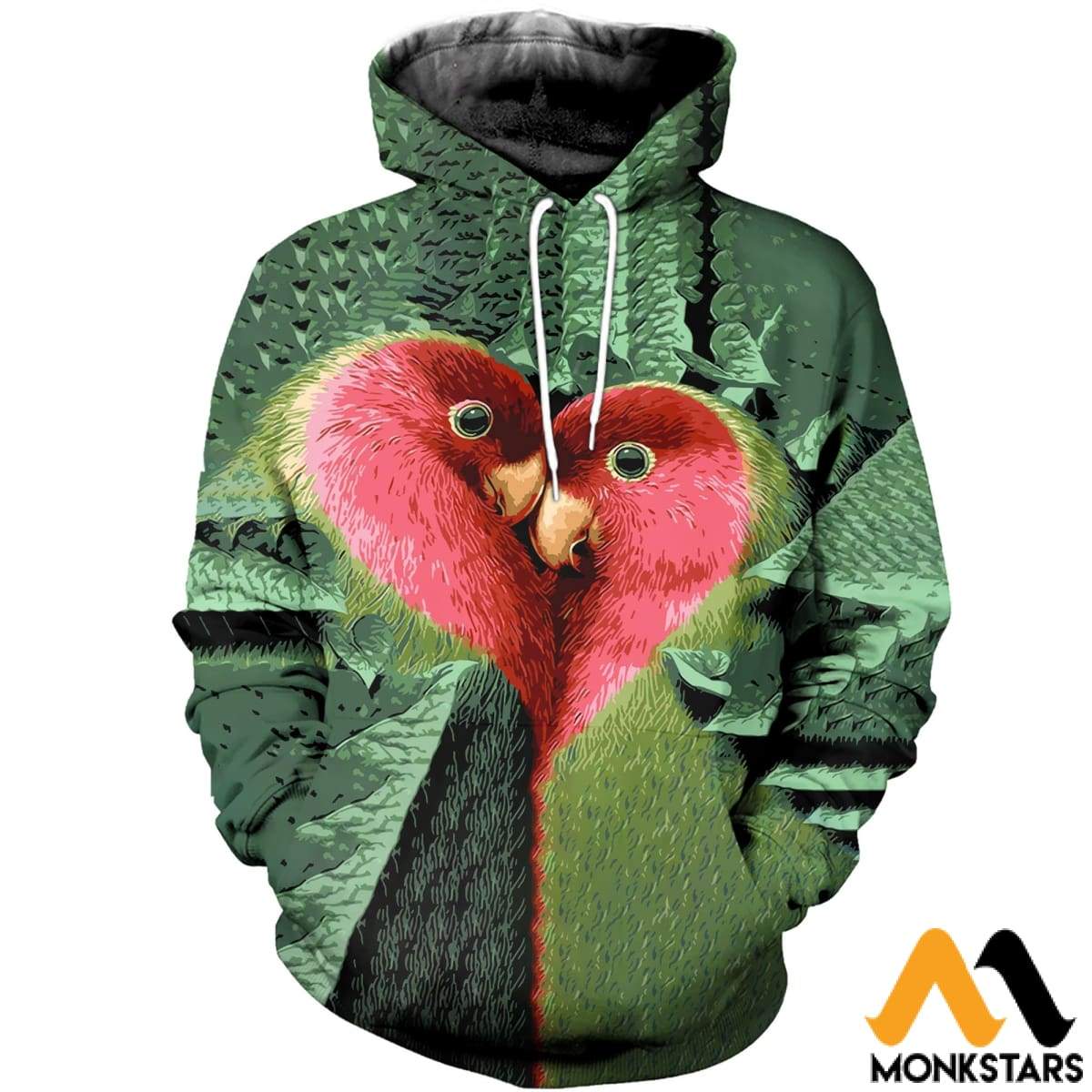 3d All Over Printed Lovebirds Clothes Monkstars Inc