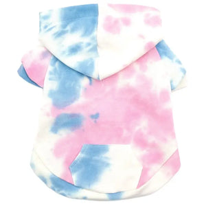 The Worthy Dog Tye Dye Hoodie - Decker's Dog + Cat