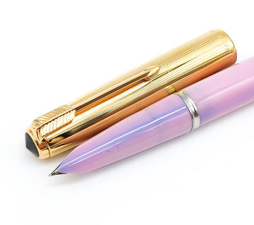 parker51 mkⅠ パーカー オニキス 14K GP 字幅M-