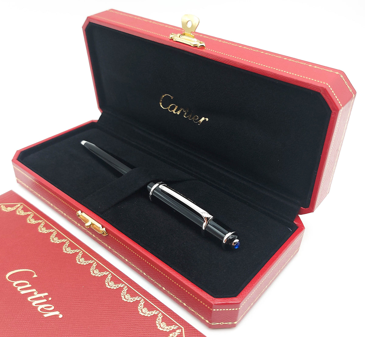 Cartier Palladium 'Diabolo de Cartier' Ballpoint Pen– Grand Vision Pens