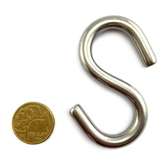 S-Hook in Stainless Steel.