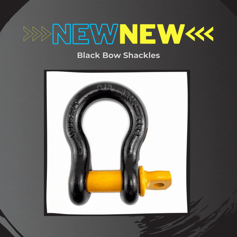 new black bow shackles
