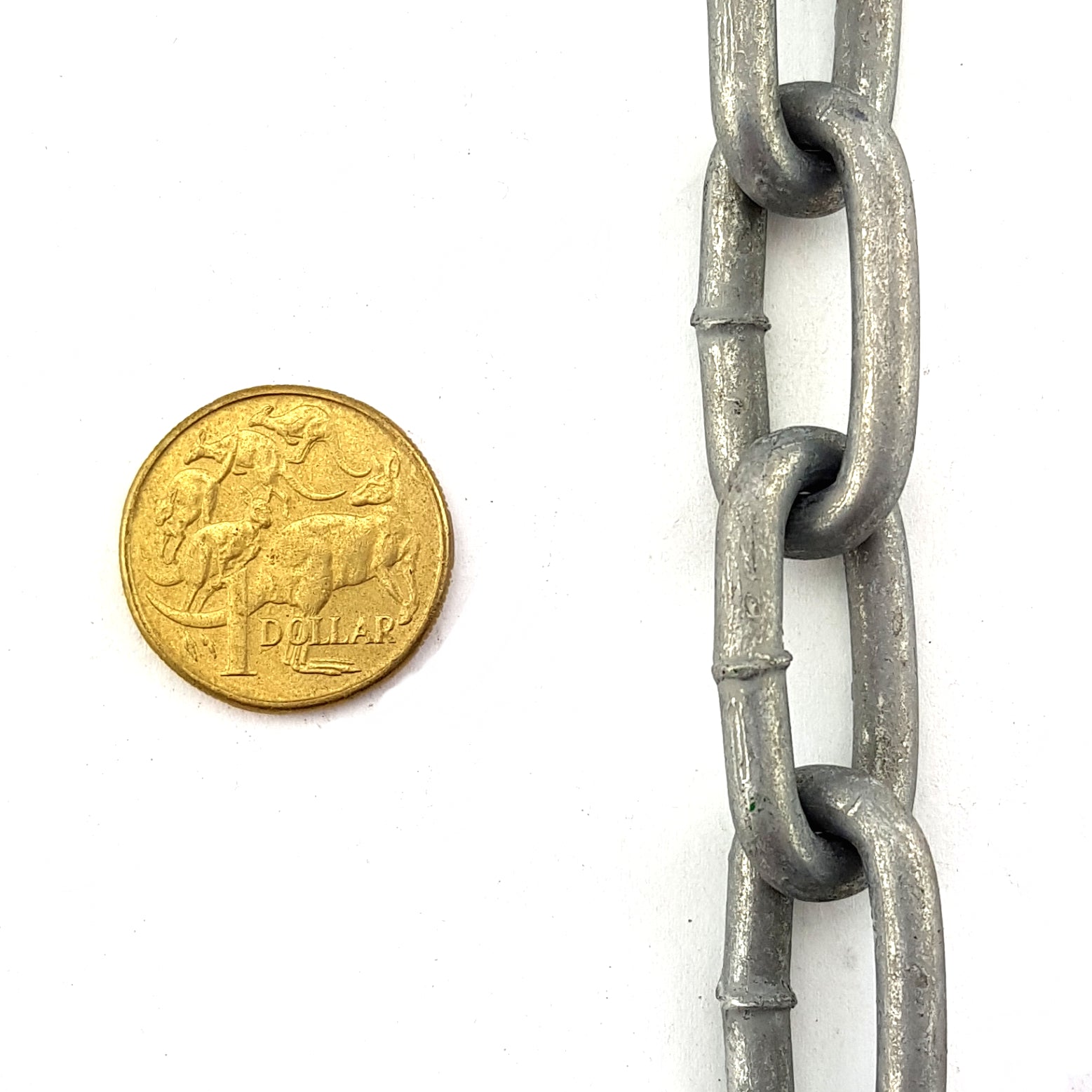 20mm Galvanised Welded Link Chain. Chain by the metre. Australia