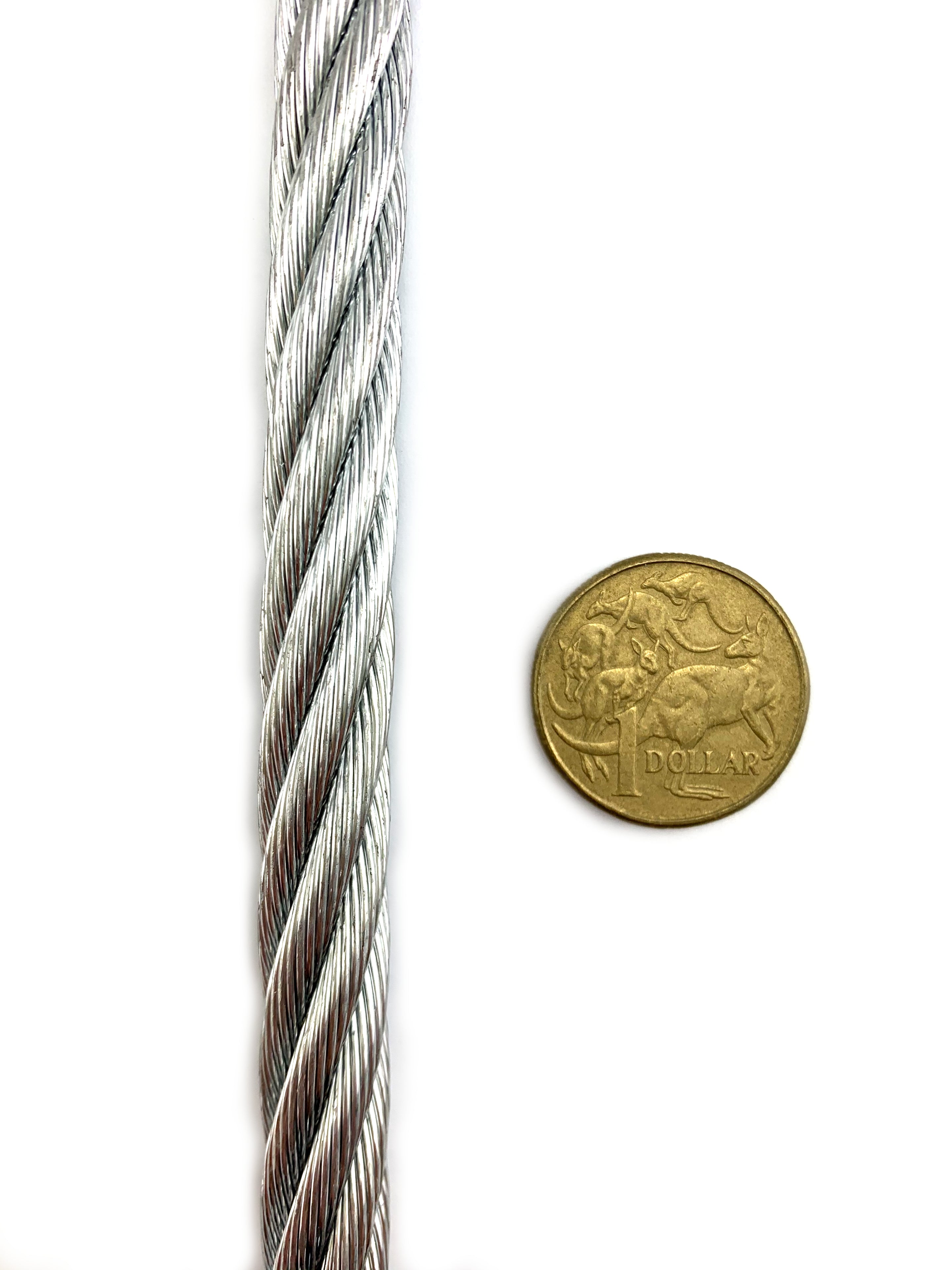 6MM x 30M GALVANISED WIRE ROPE - Pinnacle Hardware