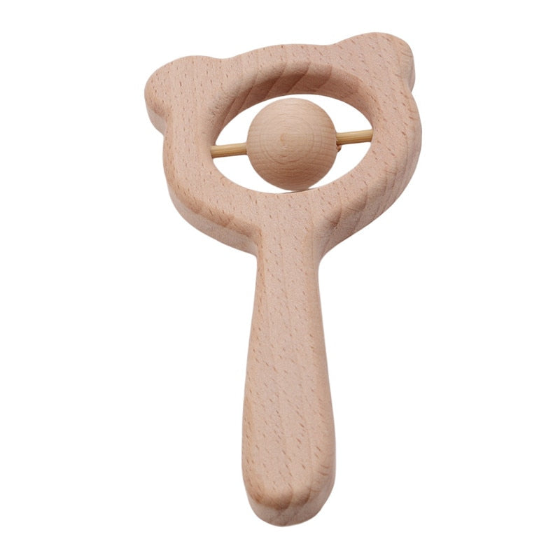 wooden tambourine baby