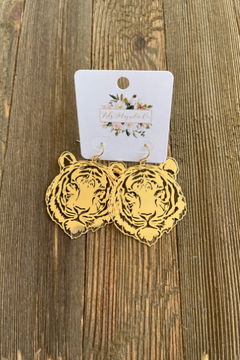 Aubie the Tiger Earrings