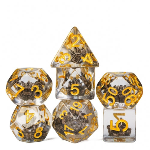 d20 bath bomb with dice