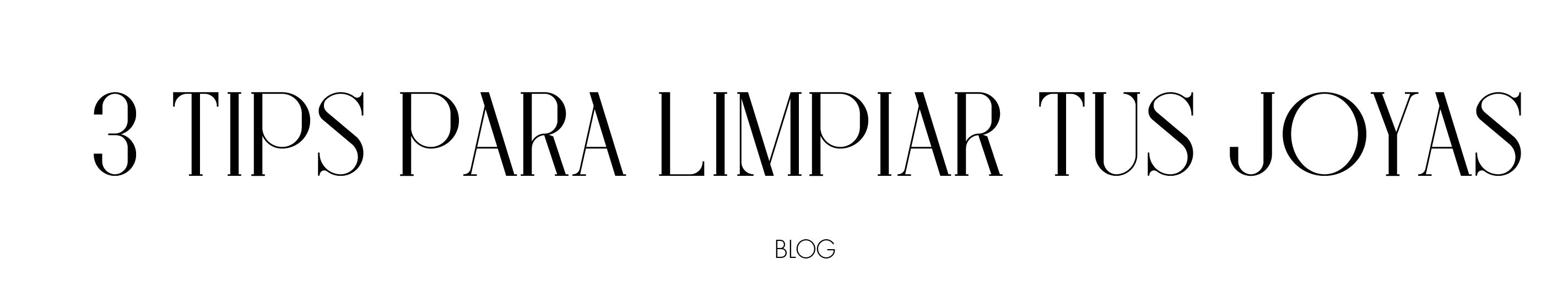 tips para limpiar tus joyas