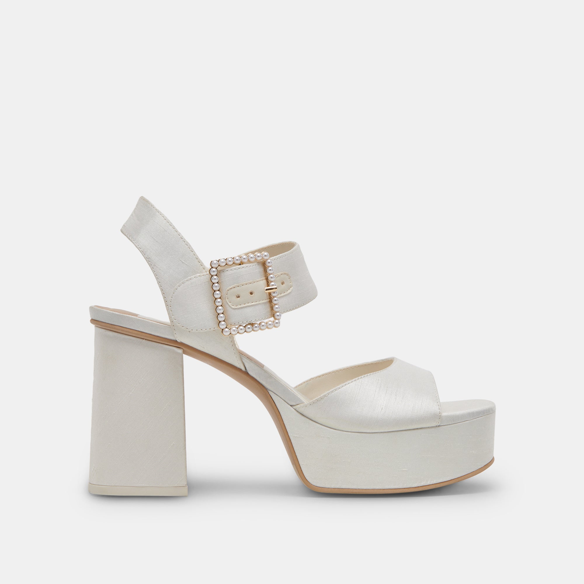 Linzi GABBY Ladies - White Faux Leather Barely There Stiletto Heel With  Slight Platform | Shop Today. Get it Tomorrow! | takealot.com