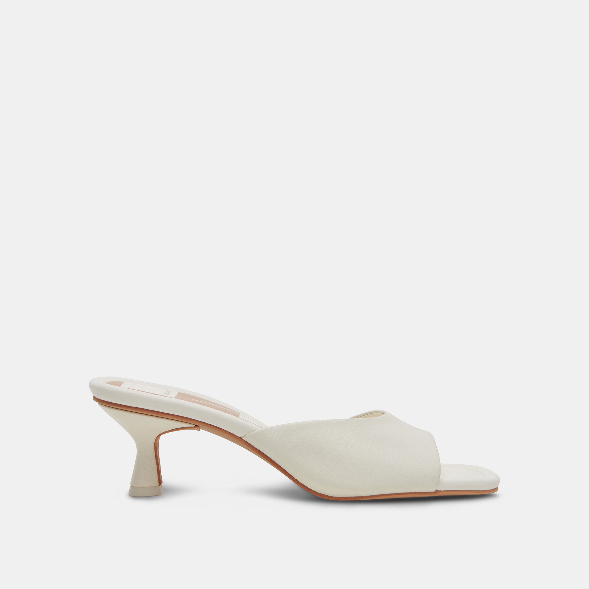 White Leather Pump - Comfortable Bridal Shoes - Ally Shoes