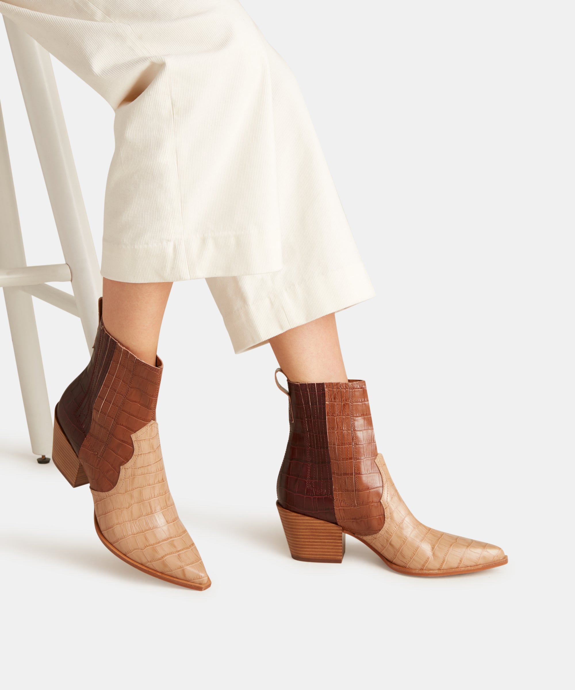 dolce vita tan booties