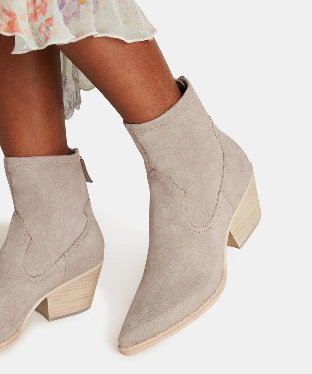 dolce vita gray booties