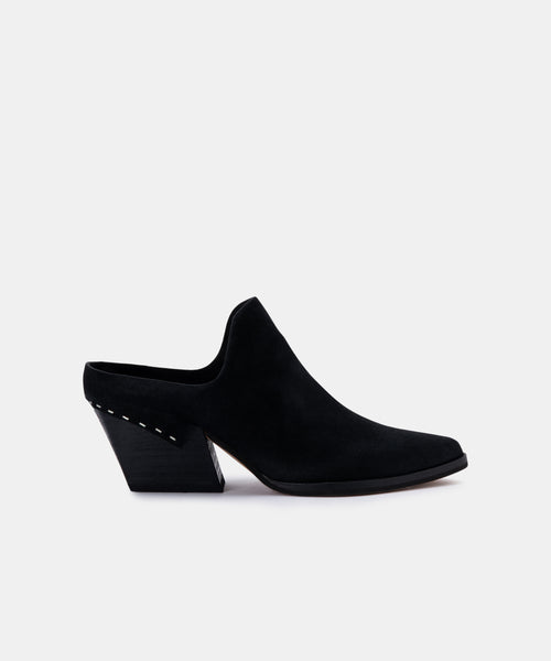 dolce vita leather mules